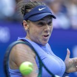 Amanda Anisimova a pris sa revanche sur Iga Swiatek KEYSTONE/EPA/CRISTOBAL HERRERA ULASHKEVICH